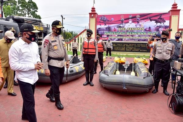 Antisipasi Bencana Alam, Edy Rahmayadi Minta Ada Posko Bersama di Daerah Rawan